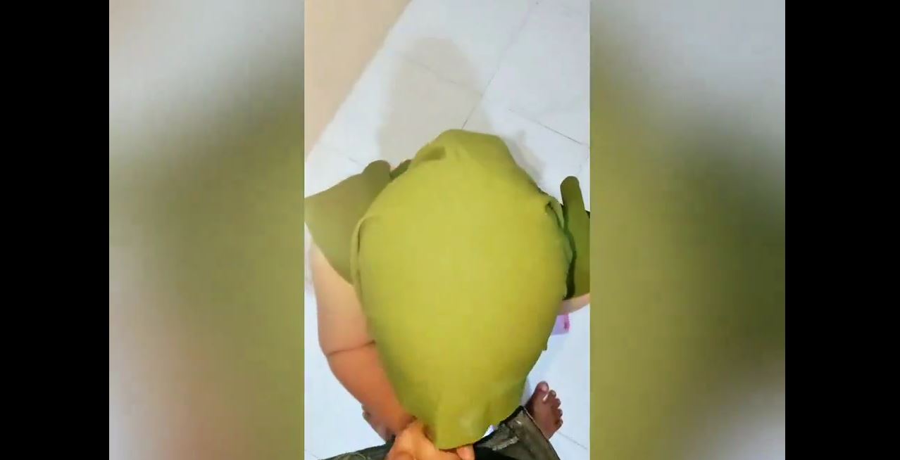 Hijab Hijau Yang Snagat Suka Doyan Rudal Om Yang Panjang Sambil DI Video Viral